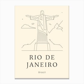 Rio De Janeiro Canvas Print
