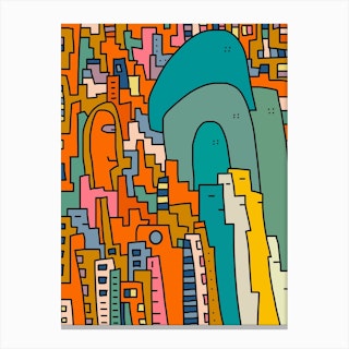 Big City Canvas Print