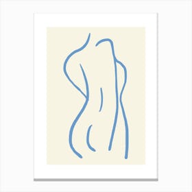 Woman'S Body 6 Canvas Print