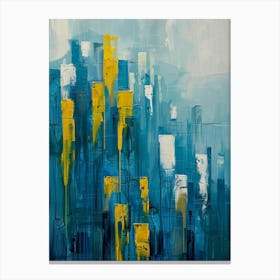 Abstract Cityscape 16 Canvas Print