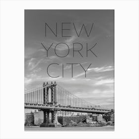NYC Manhattan Bridge 1 Canvas Print