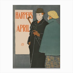 Harper'S April Canvas Print