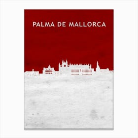 Palma De Mallorca Spain Canvas Print