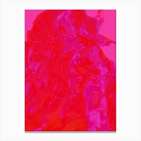 Abstract Red Canvas Print