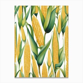 Corn On The Cob Canvas Print