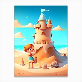 Sandcastledream Canvas Print