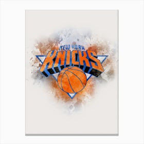 New York Knicks 3 Canvas Print