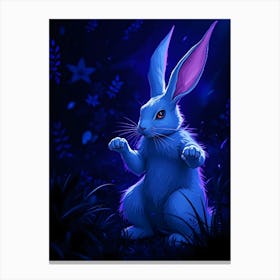 White Rabbit - Diverse Art Illustration 94 Canvas Print