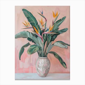 A World Of Flowers Bird Of Paradise 1 Painting Canvas Print