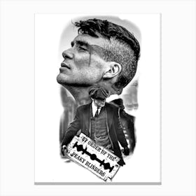 Peaky Blinders thomas shelby Canvas Print