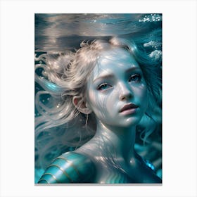 Mermaid-Reimagined 56 Canvas Print