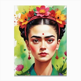 frida kahlo 7 Canvas Print