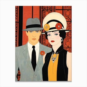 Sexy Couple Canvas Print