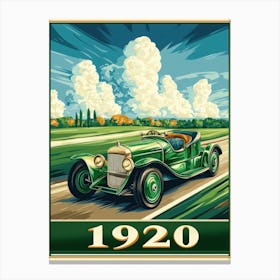 Aihrgdesign A Retro Industrial Poster Promoting Modern Automo 6652ebf9 1d6a 4e3d 886e 9de9babb0c6a 0 Canvas Print