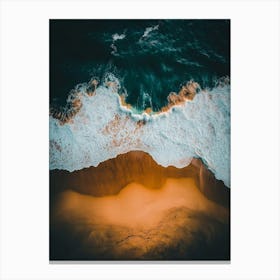 Aerial View Of The Ocean 9 Canvas Print