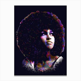 Marsha Hunt Colorful Canvas Print