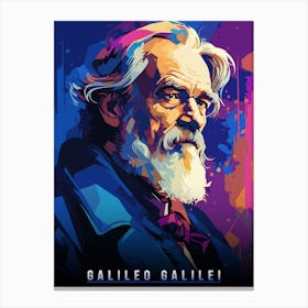 Galileo Galilei Canvas Print