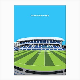 Goodison Park Everton Print Canvas Print