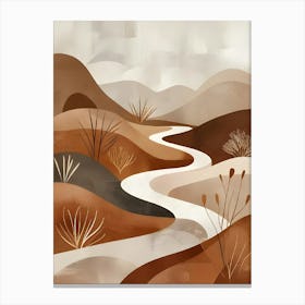 Desert Landscape Canvas Print 5 Canvas Print