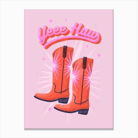 Cowboy Boots 1 Canvas Print