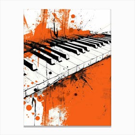 Piano Keys 7 Canvas Print