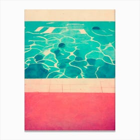 Swimming Pool Canvas Print