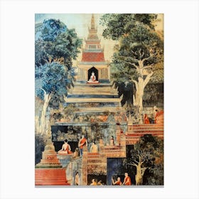 Thai Temple Canvas Print