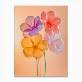 Dreamy Inflatable Flowers Impatiens 1 Canvas Print