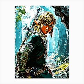 Legend Of Zelda Breath Of The Wild 2 Canvas Print