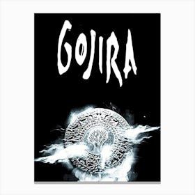 Gojira band music 4 Canvas Print