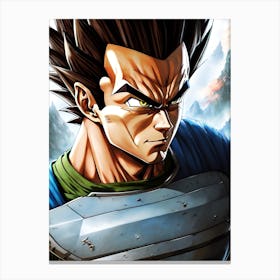 Dragon Ball Z Wallpaper Canvas Print