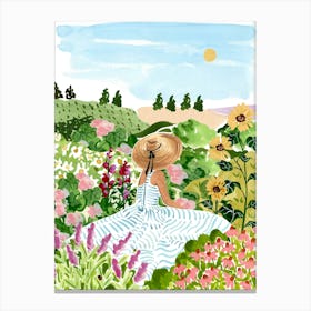 Garden Daydream Canvas Print