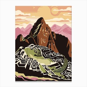 Peru Machu Picchu 1 Canvas Print