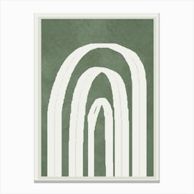 Abstract Arches Canvas Print
