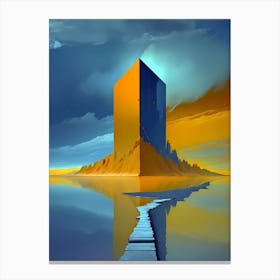 Building In The Sky 4 Canvas Print