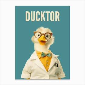 Ducktor Canvas Print