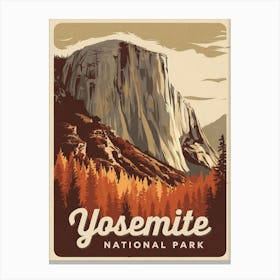 Yosemite National Park 1 Canvas Print