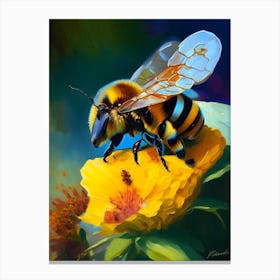 Apis Bee 2 Painting Canvas Print