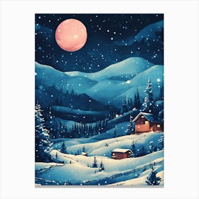 Winter Landscape 5 Canvas Print