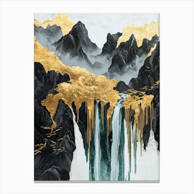 Pyrenean Flow Luxe Dreamscape Canvas Print