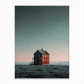 House In The Middle Of Nowhere Canvas Print