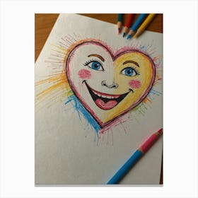 Happy Heart 2 Canvas Print