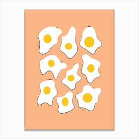 Nine Eggs A Day Canvas Print