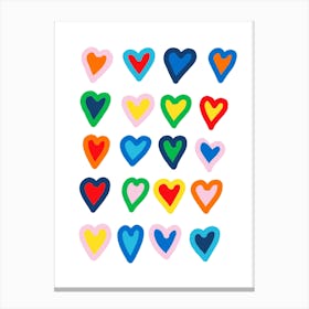 Love Heart Canvas Print