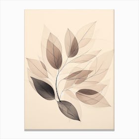 Leaves 1 Canvas Print