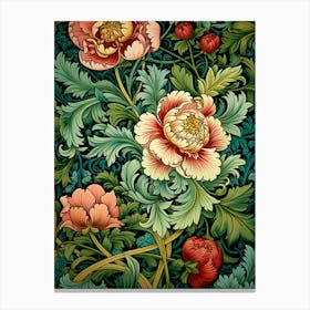 Wallpaper By William Morris 1 Canvas Print