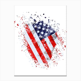 American Flag 1 Canvas Print