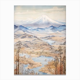Fuji Hakone Izu National Park Japan 5 Canvas Print