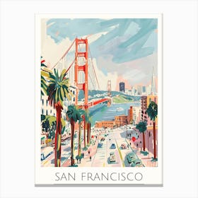 San Francisco Golden Gate Bridge Canvas Print