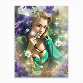 Legend Of Elves Canvas Print